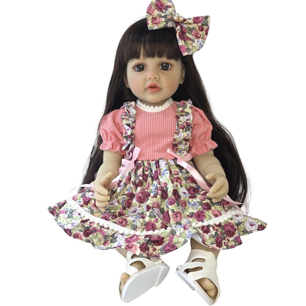 55 cm Babylistic Soft Silicone Vinyl Talking Reborn Doll very realistic